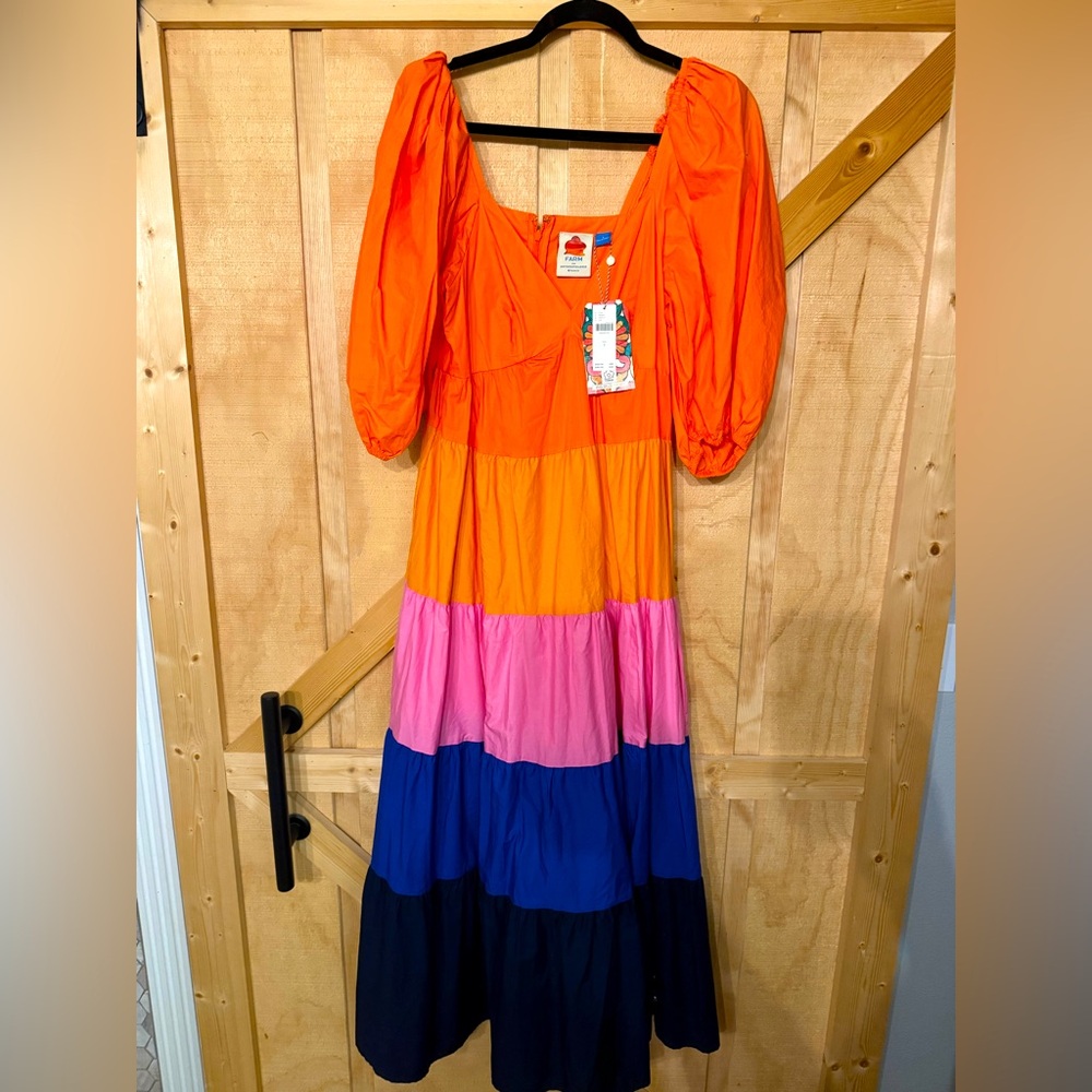 Farm Rio Colorblock Maxi
